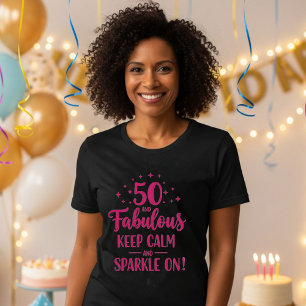 Camiseta Women's Birthday T-Shirt - 50th Birthday