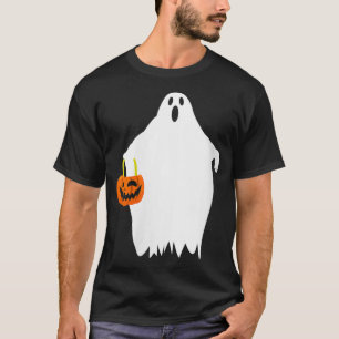 Camiseta Womens Boo Halloween Apparel fantasma Halloween VN
