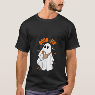 Camiseta Womens Boojee boo jee ghost funny cup tumbler Hall