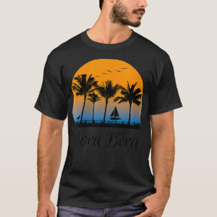 Camiseta Womens Bora Bora Travel Souvenir Regalo Polyn Fran