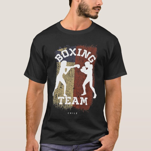 Camiseta Womens Boxing Chile Combat Sports Fighter Boxing (Anverso)