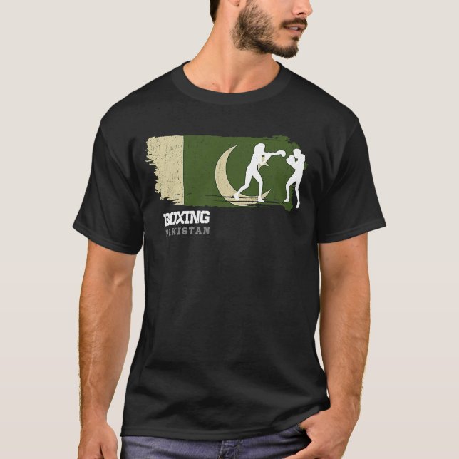 Camiseta Womens Boxing Pakistan Combat Sports Fighter Boxin (Anverso)