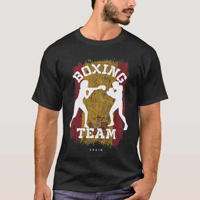 Camiseta Womens Boxing Spain Combat Sports Fighter Boxing (Anverso)