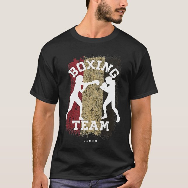 Camiseta Womens Boxing Yemen Combat Sports Fighter Boxing (Anverso)