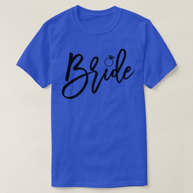 Camiseta Womens Bride With Ring Graphics  (Diseño del anverso)