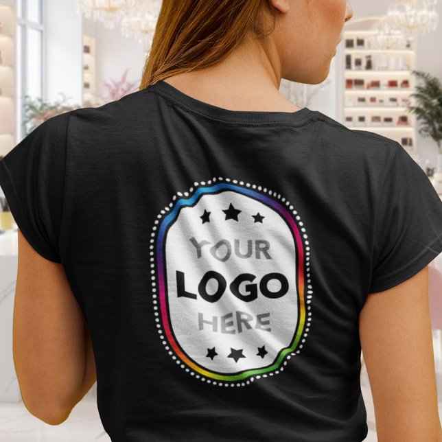 Camiseta Women's Business Logo T-Shirt - Large Back Print (Subido por el creador)