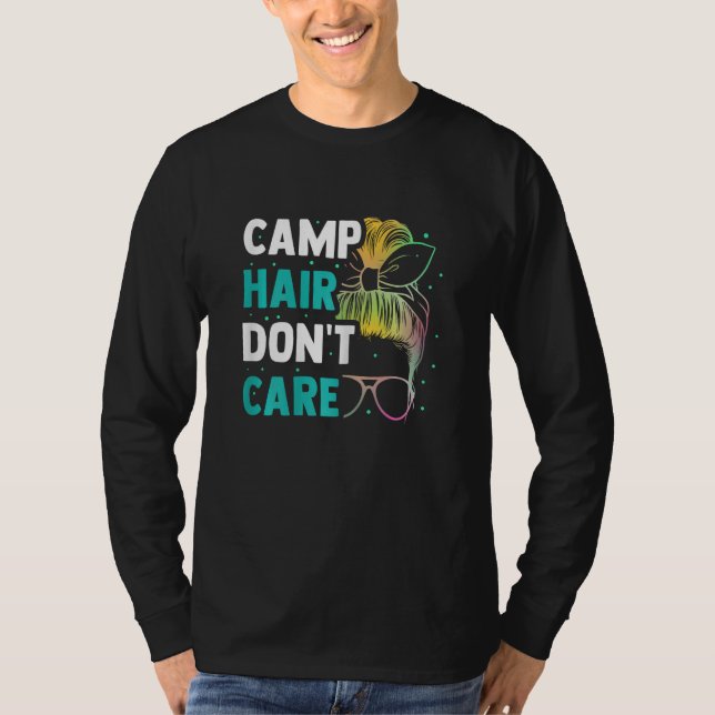Camiseta Womens Camping Outfit  Camper Camp (Anverso)
