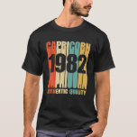 Camiseta Womens Capricorn 1982 Authentic Quality Vintage<br><div class="desc">Womens Capricorn 1982 Authentic Quality Vintage</div>