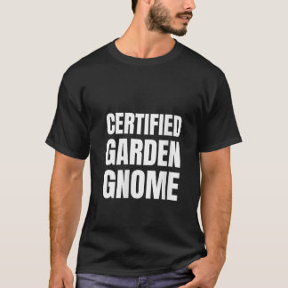 Camiseta Womens Certified Gnome Funny Gnome Costume V Neck 