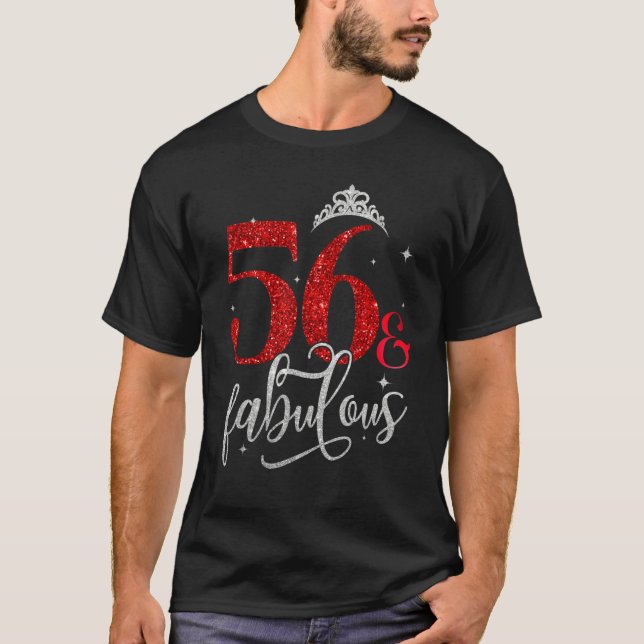 Camiseta Womens Chapter 56 Est 1966 56 Years Old 56th Birth (Anverso)