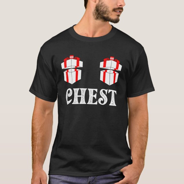 Camiseta Womens Chest Nuts Matching Chestnuts Christmas Cou (Anverso)