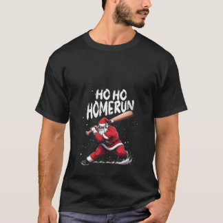 Camiseta Womens Christmas Baseball Player Xmas Catcher Pitc