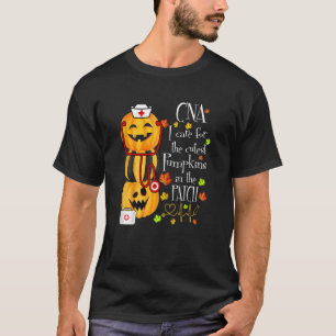 Camiseta Womens Cna I Care For The Cutest Pumpkin In The Pa