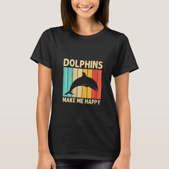Camiseta Womens Cool Dolphin For Men Women Dolphins Beluga  (Anverso)