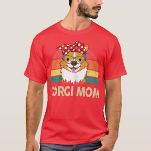 Camiseta Womens Corgi Gifts for Lovers  Cute Corgi Mom 