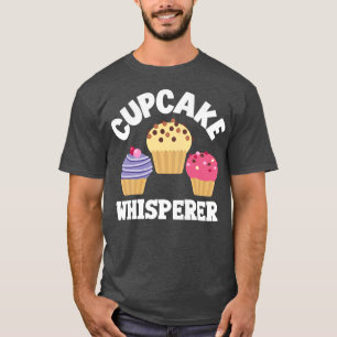 Camiseta Womens Cupcake Whisperer Baking Lover