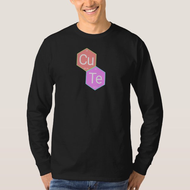 Camiseta Womens CuTe Periodic Elements Premium (Anverso)