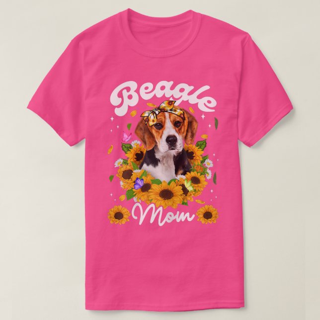 Camiseta Womens Cute Somali Cat Mom Sunflower Mother's Day  (Diseño del anverso)