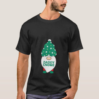 Camiseta Womens Daddy Gnome Funny Gnomes Matching Christmas