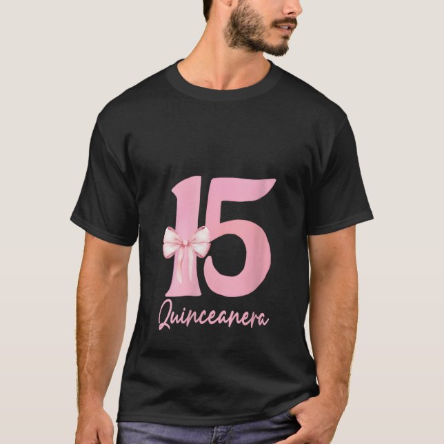 Camiseta Womens De 15 Años De Edad Nacimiento Mis Quince De (Anverso)