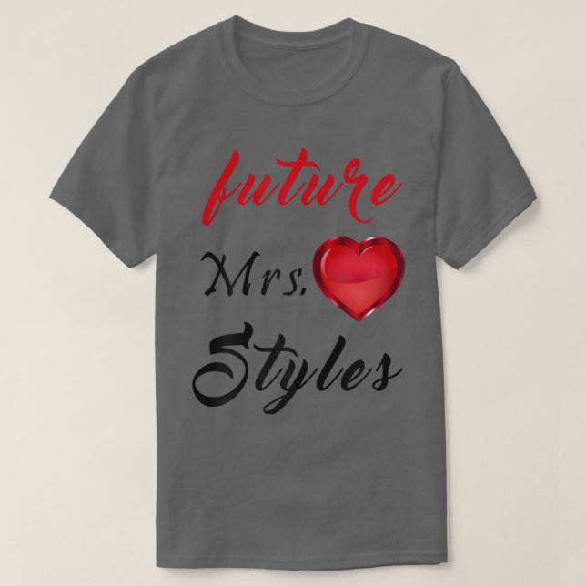 Camiseta Womens Direccionator Future Mrs Styles (Diseño del anverso)