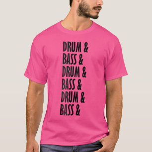 Camiseta Womens Drum Y Bass Music Liquid Jungle Edm Guay