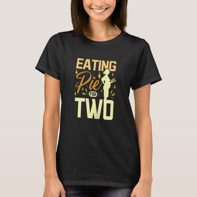 Camiseta Womens Eating pie for two (Anverso)