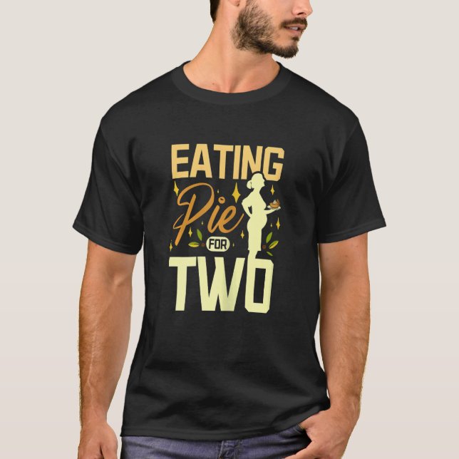 Camiseta Womens Eating pie for two (Anverso)