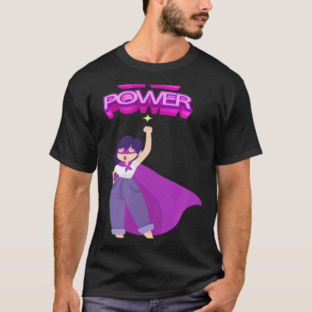 Camiseta Women's Equality Day Girls Power (Anverso)