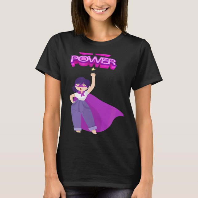 Camiseta Women's Equality Day Girls Power (Anverso)