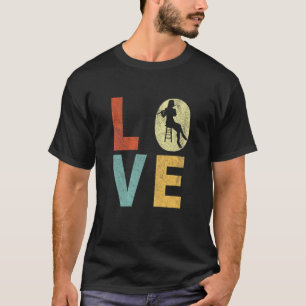 Camiseta Womens Funny Flute Player Flute Love Flutist Retro