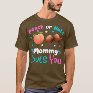 Camiseta Womens Funny Gender Reveal For Mom Cool Baby Showe