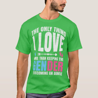 Camiseta Womens Gender Reveal Quote for a Keeper of the Gen