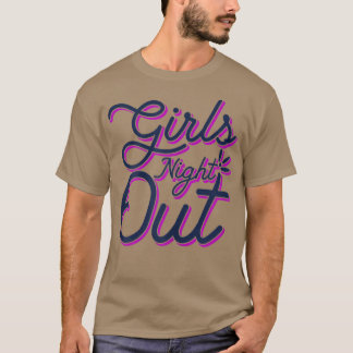 Camiseta Womens Girls Night Out Engagement Matching Bachelo