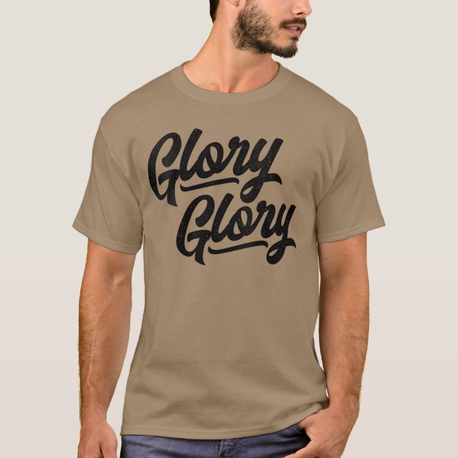 Camiseta Womens Glory Glory Georgia Rally Fight Song VNeck  (Anverso)