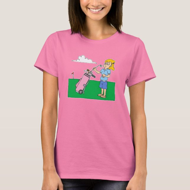 Camiseta Womens Golf (Anverso)