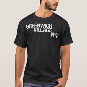 Camiseta Womens Greenwich Village NYC , New York City Gear,