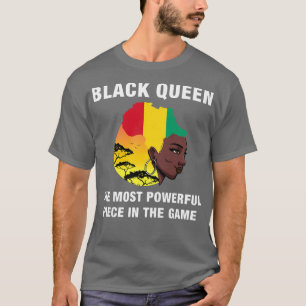 Camiseta Womens Guinean Black Queen Black History Month Gui