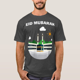 Camiseta Womens Happy Eid Mubarak 2023 AlFitr AlAdha Hajj M