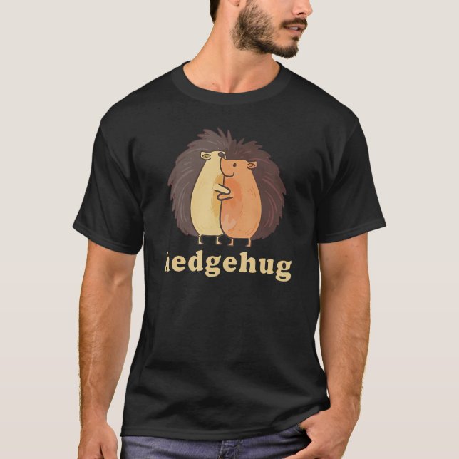 Camiseta Womens Hedgehog Valentine Hedgehog Costume  Hedgeh (Anverso)