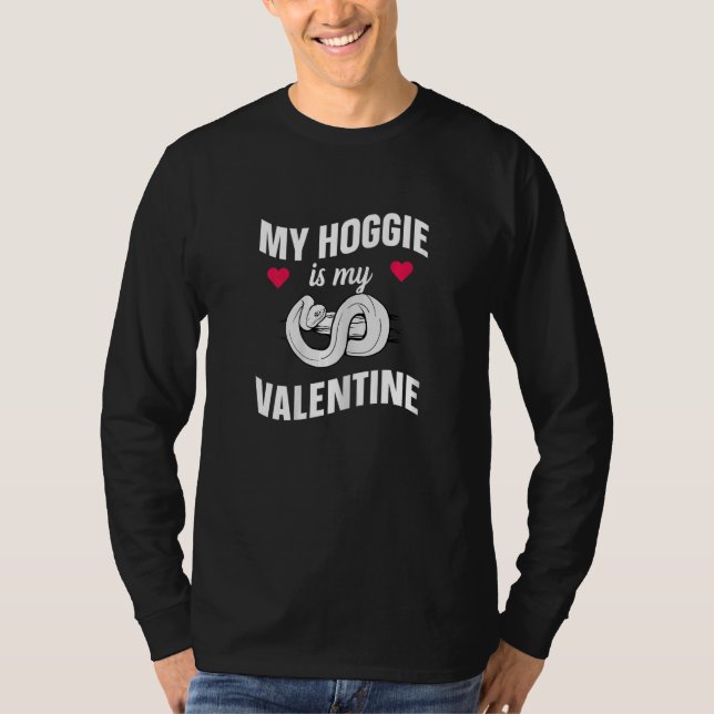Camiseta Womens Hognose Snake My Hoggie Is My Valentine (Anverso)