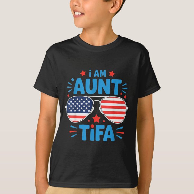 Camiseta Womens I Am Aunt Tifa Tee  (Anverso)