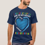 Camiseta Womens I Am Her Voice Autism Awareness Granddaught<br><div class="desc">Womens I Am Her Voice Autism Awareness Granddaughter Proud Grandma  .</div>