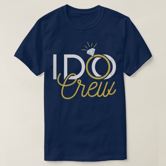 Camiseta Womens I Do Crew  Bride Bachelorette Party Bridal  (Diseño del anverso)