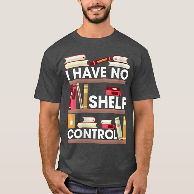 Camiseta Womens I Have No ShControl Funny Reading Book Love (Anverso)