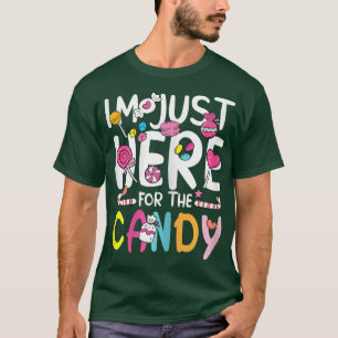 Camiseta Womens Im just here for the Candyadorable sweets 2