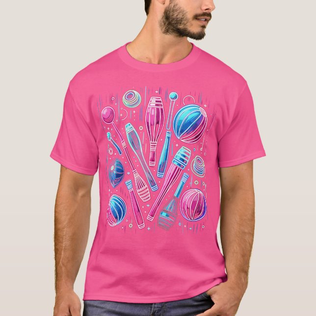 Camiseta Womens Juggling Clubs Balls Juggler Juggle (Anverso)