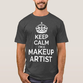 Camiseta Womens Keep calm Im a makeup artist