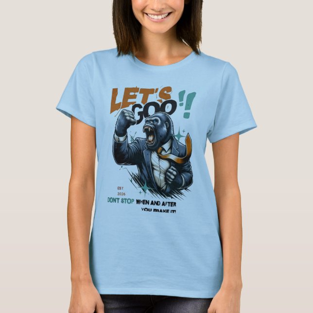 CAMISETA WOMEN'S LET'S GOO LESSONS LEARN T SHIRT  (Anverso)