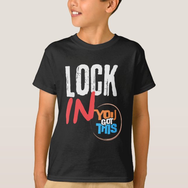 Camiseta Womens Lock In You Got This Teacher Testing Motiva (Anverso)